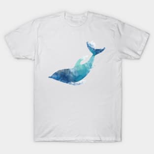 Watercolor playing dolphin T-Shirt